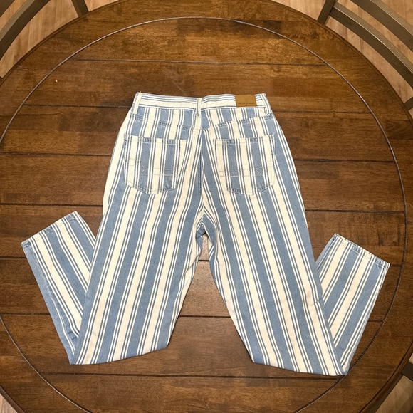 American Eagle Striped Mom jeans size 0 Regular - Picture 4 of 4